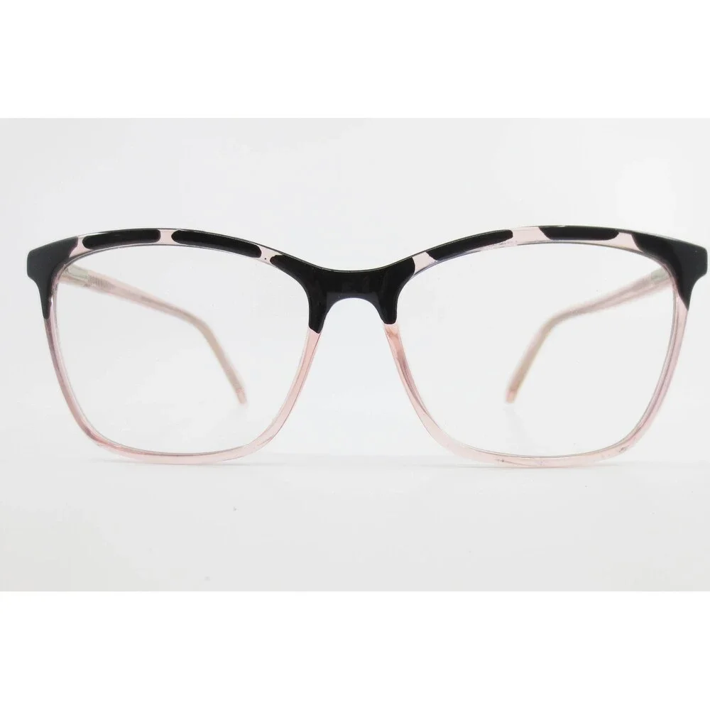 Warby Parker Louise Eyeglasses Black Pink Animal Print Frames WP 20213 PK